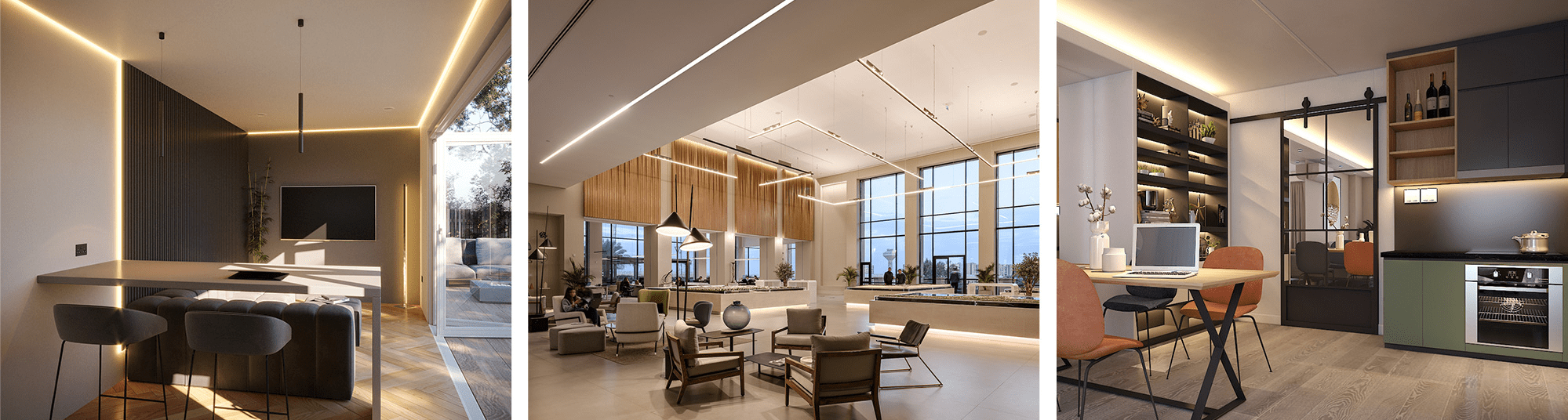 Cobflex CCT COB led strip application