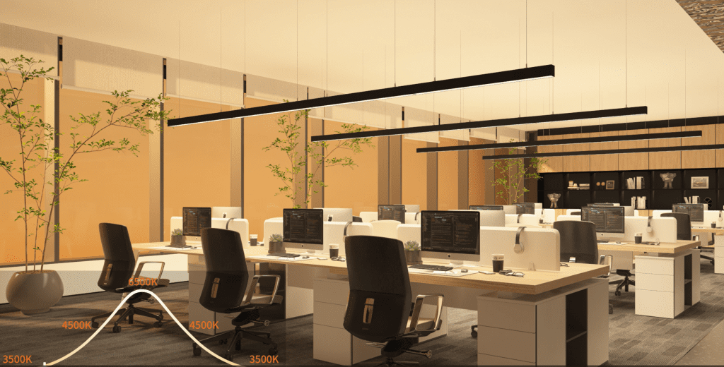 Different Color temperature for different mood