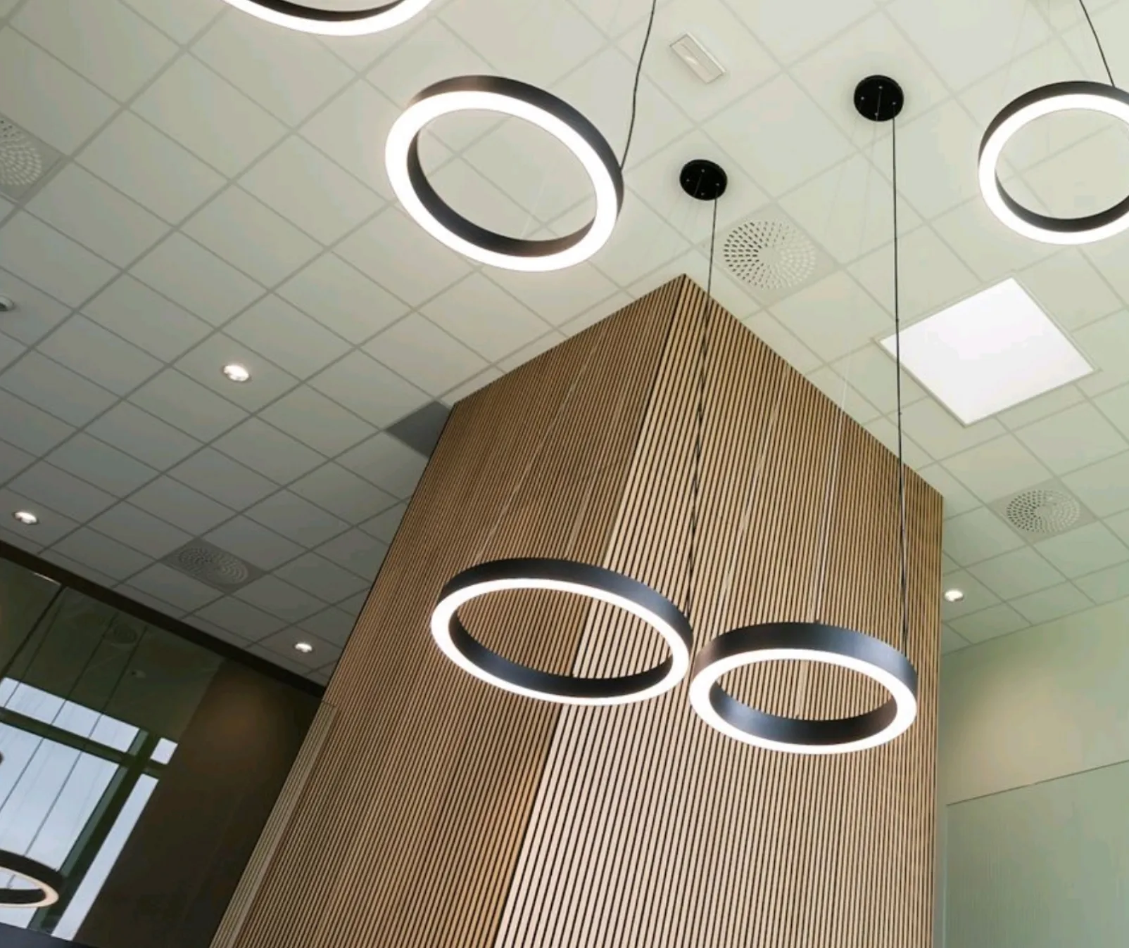 LED Curved linear light 450mm