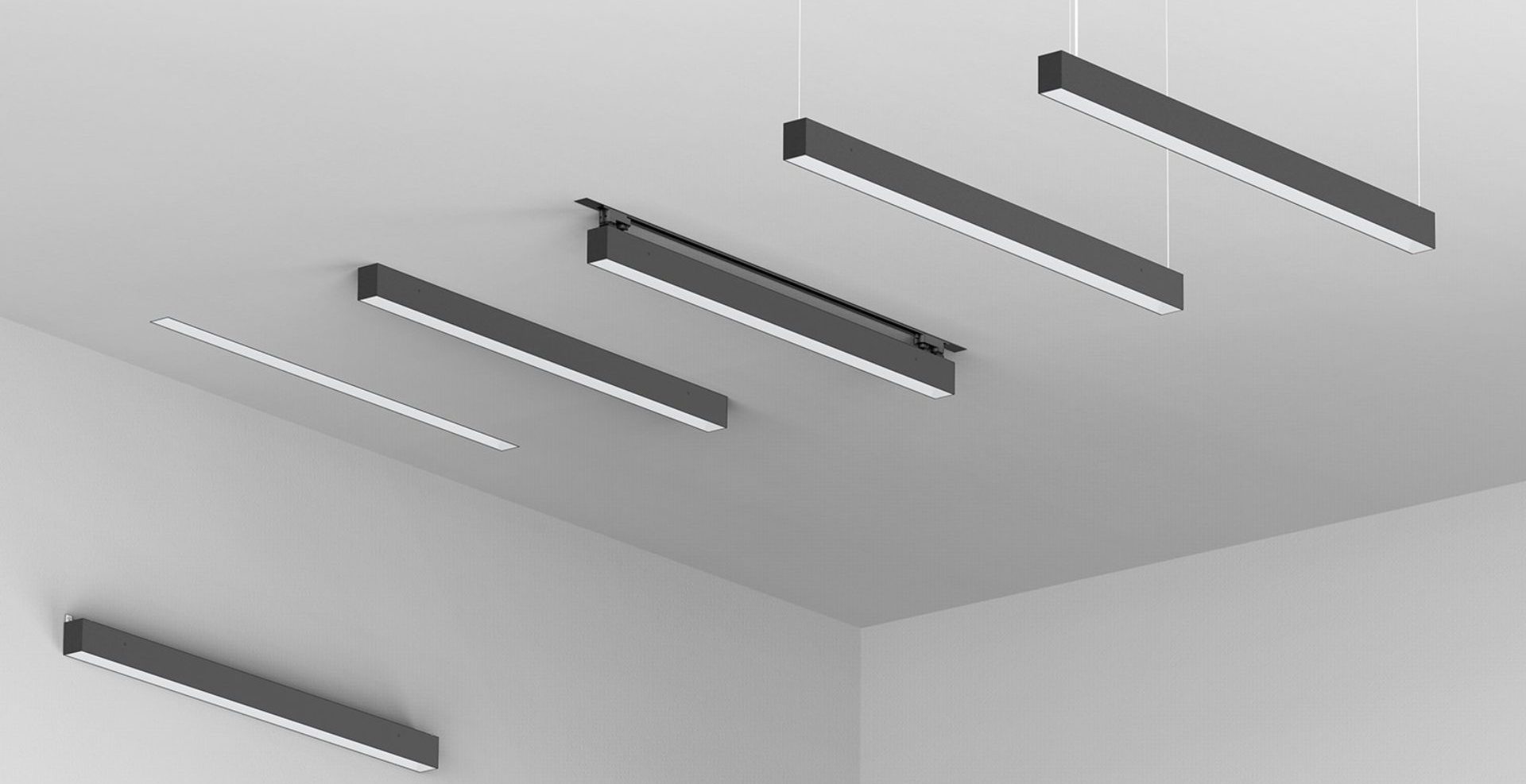 LED linear light installation
