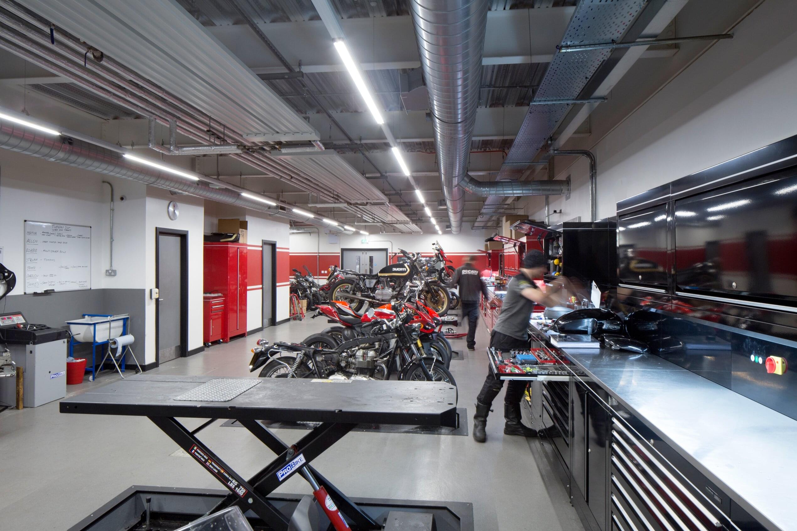 Luminena track mounted linear light