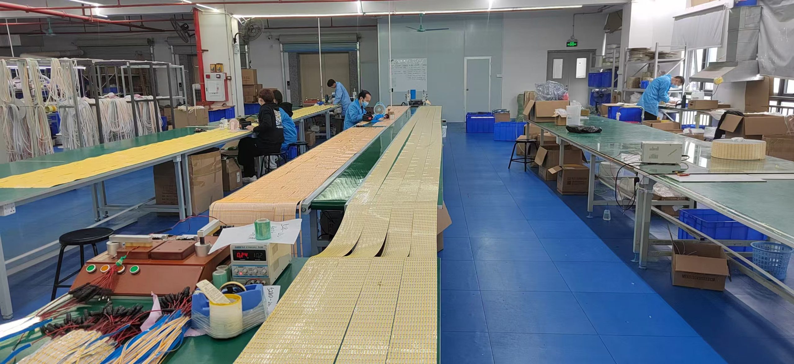 cob led strip light production