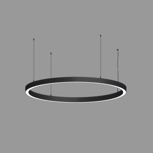 Curve led Profile Circle Suspended Direction D1200
