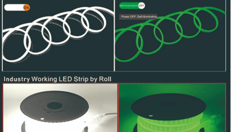 LED high Voltage strip self emitting
