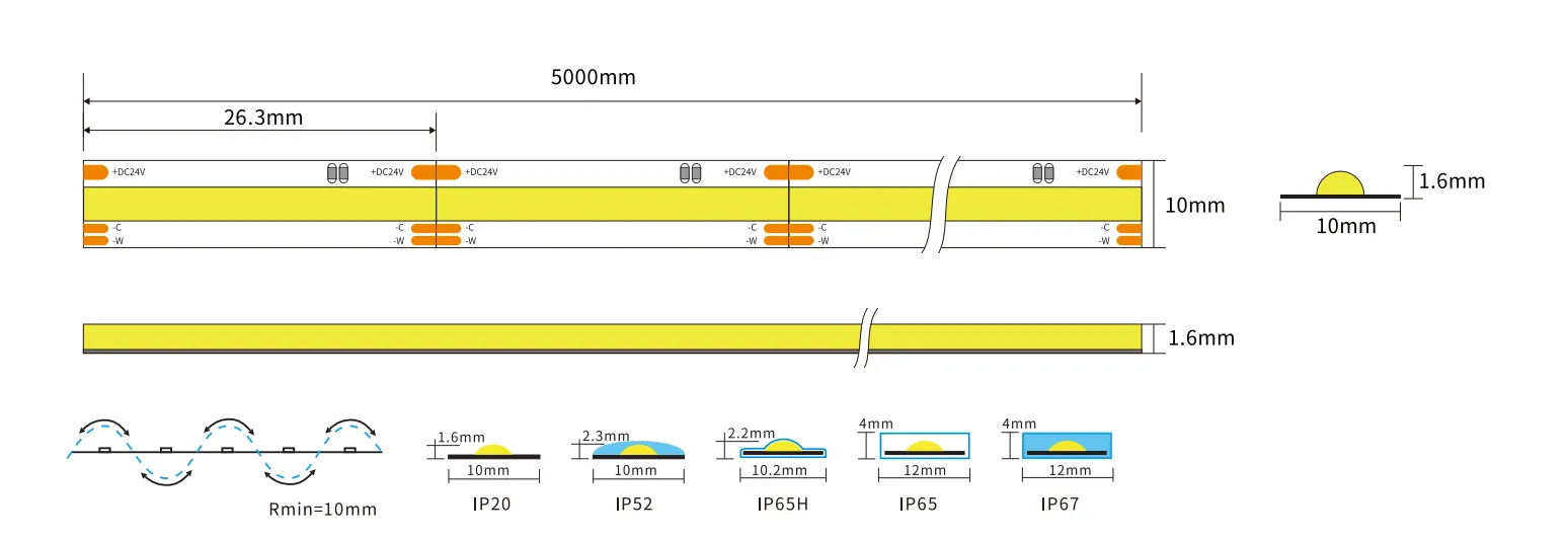 PCB 10MM COB