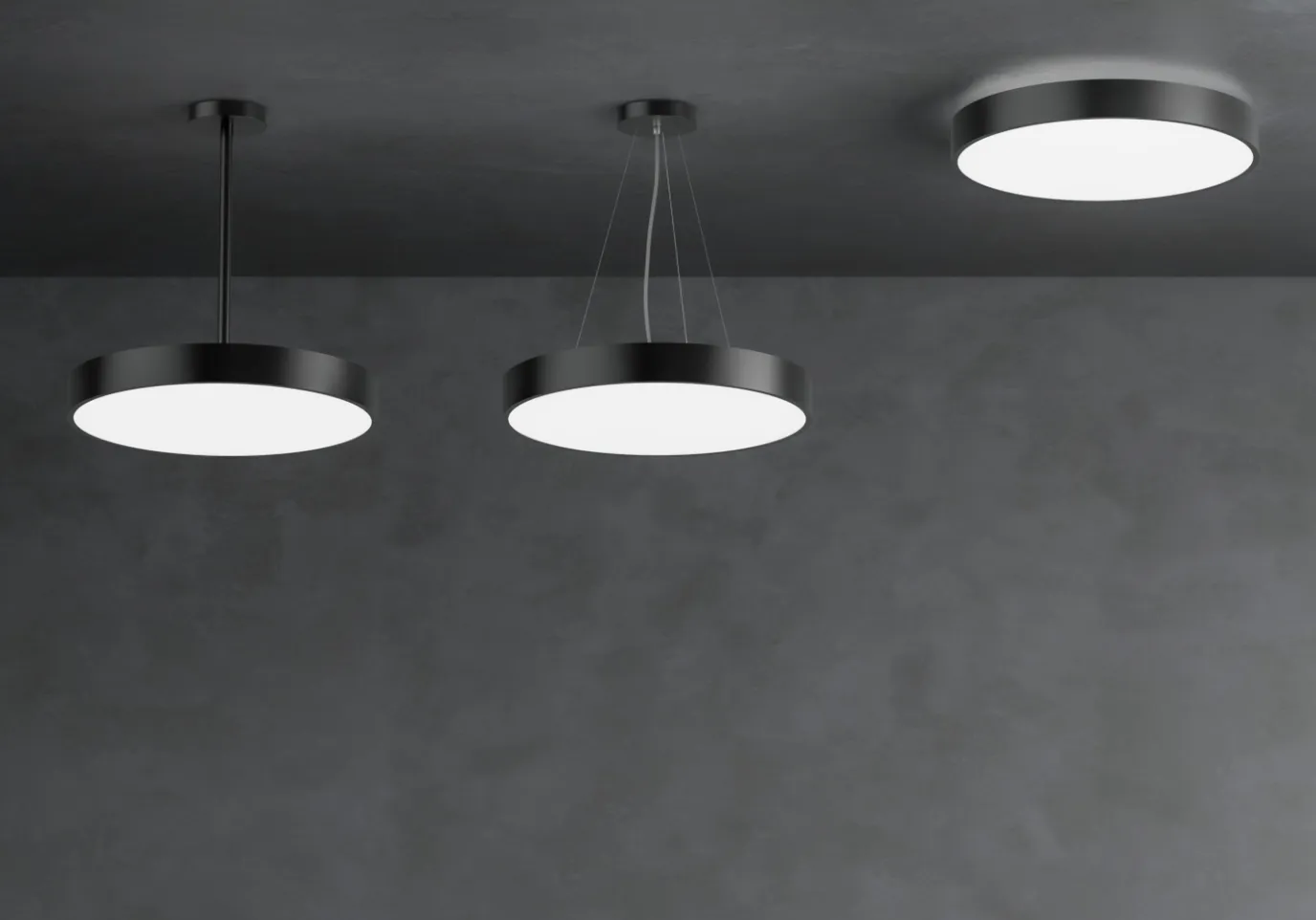 led pendant light installation