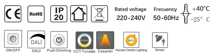 led pendant light marks