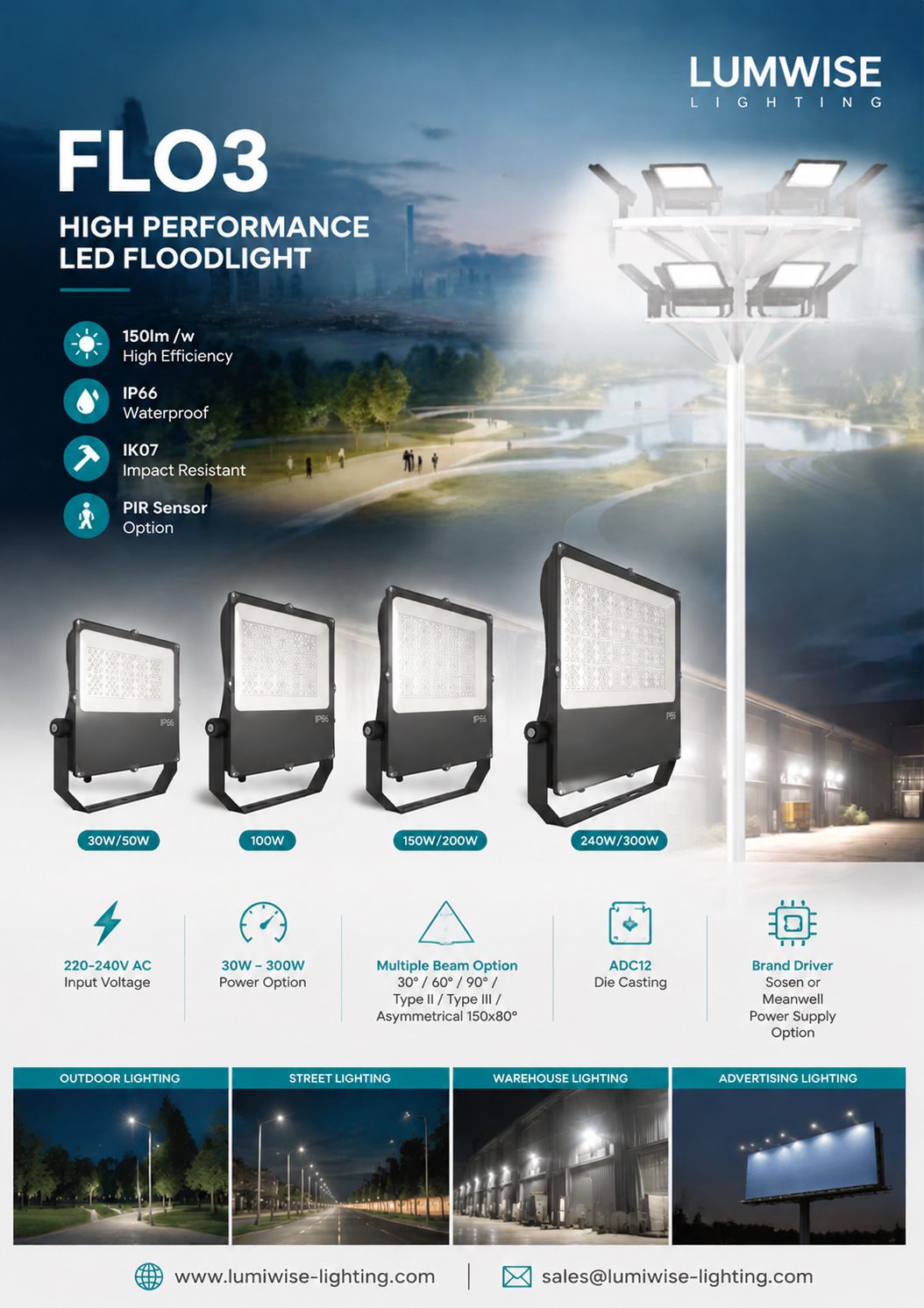 FL03 LED FLOOD LIGHT