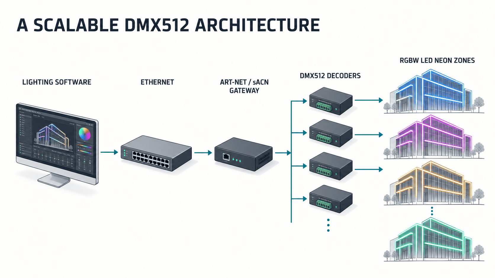 scalable-dmx512-architecture